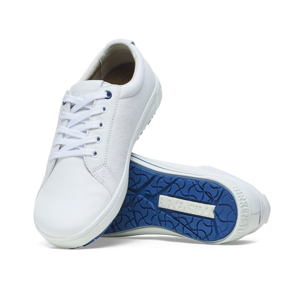 NEW Birkenstock White Leather QO 500 Sneakers Size 41
